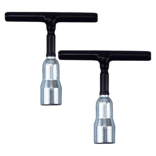 Bvizyelck T-Griff Flügelmuttern-Schlüssel - Handwerkzeug Zum Festziehen Von Flügelmuttern - 2 Stücke T Griff Schraubenschlüssel Aus Stahl Zum Befestigen Von Schraubhaken C Haken Bolzen Ösenschrauben Bvizyelck T-Griff Flügelmuttern-Schlüssel - Handwerkzeug Zum Festziehen Von Flügelmuttern - 2 Stücke T Griff Schraubenschlüssel Aus Stahl Zum Befestigen Von Schraubhaken C Haken Bolzen Ösenschrauben von Bvizyelck