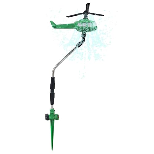 Bvizyelck Wassersprenger Für Rasen - Rotationsbewässerungsgerät | Hubschrauber Sprenger Lösung Für Gartenbewässerung Und Blumen von Bvizyelck