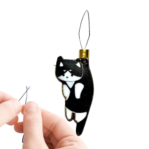 Nadeleinfädler Katzenform Einfädelhilfe Für Nähnadeln Kunststoff Nähnadeln Einfädler Automatischer Einfädler Nadeleinfädler Für Nähmaschinen Nadel Threading Tool Für Handnähen Und Nähmaschinen von Bvizyelck