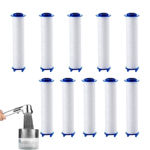 PP Baumwolle Filter Für Duschkopf Duschfilter Filterelement Wasserkernkern Baumwollkern Für Regenduschkopf Baumwolldochte Für Regenschauer Sauberer Wasserkern Baumwollkern Für Regenduschkopf von Bvizyelck