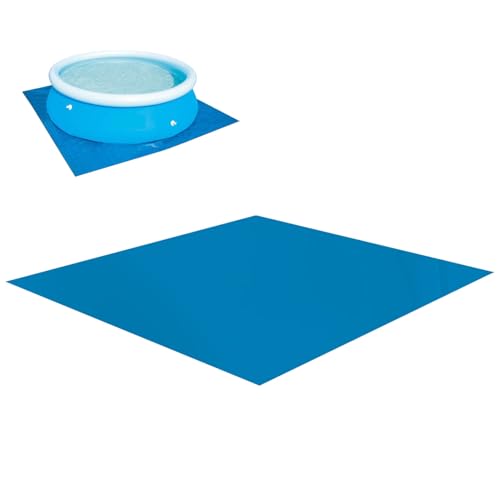Pool Bodenplane wasserdichte Pool Ground Tuch wasserdichte Quadratische Bodenplane Faltbarer Schwimmbadbodenschutz Pools Bodenfolie Abdeckplane Pools Unterlegeplane Für Aufstellpools von Bvizyelck
