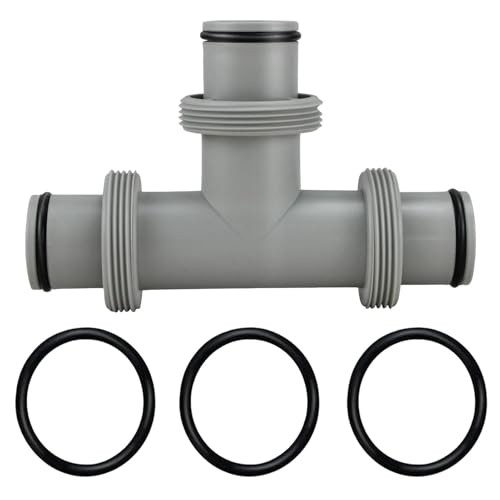 Pool Schlauchverbinder T-Stück Schlauchverbinder 3 Wege Poolschlauch Adapter Pool Anschlussset T-Stück Schlauchtülle Für Poolschläuche Poolschlauchadapter Für Poolfilterpumpe Pool Schlauchverbinder T-Stück Schlauchverbinder 3 Wege Poolschlauch Adapter Pool Anschlussset T-Stück Schlauchtülle Für Poolschläuche Poolschlauchadapter Für Poolfilterpumpe von Bvizyelck