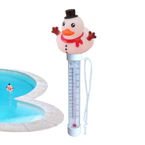 Pool Thermometer Wassertemperatur Thermometer Schwimmendes Poolthermometer Baby Badethermometer Schwimmendes Wasserthermometer Für Pool Teichthermometer Für Badewanne Badewasser Teich Spa von Bvizyelck