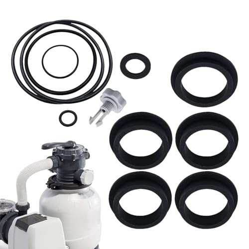 Sandfilter Pumpe Dichtung Dichtungsteile Sandfilter Pumpe Ersatz Reparatur Set Luftablassventil o ringee Dichtung Dichtungsteil Reparatursatz Für Sandfilterpumpe Pool Filter Pumpe Dichtungen Ersatz von Bvizyelck