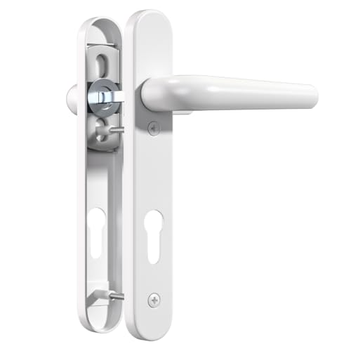 Bwintech 219mm White UPVC Door Handle Set,Suitable for exterior door, patio door, front door von Bwintech