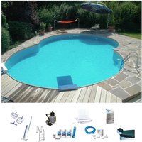 my POOL BWT Achtformpool "LAGOON 3", (Komplett-Set, 10 tlg.), BxLxH: 320x525x150 cm von My Pool Bwt