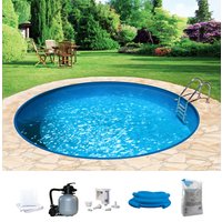 my POOL BWT Rundpool "HOLIDAY", (Komplett-Set, 6 tlg.), Höhe 150 cm, in versch. Größen verfügbar von My Pool Bwt