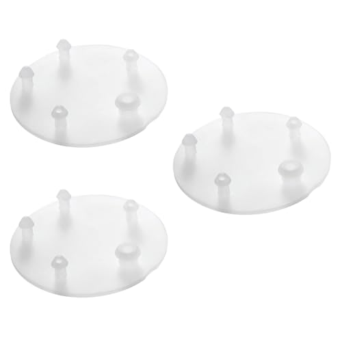 Bxian Transparente Dichtung für WC-Tank, Silikon, kompatibel mit US-Standard 7381424-100.0070A, 3 Stück von Bxian