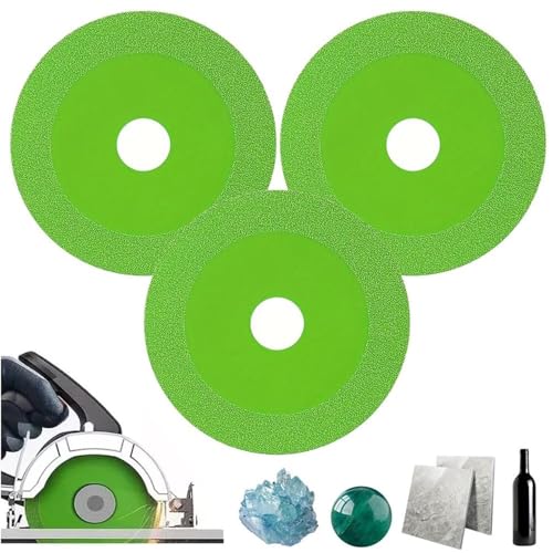 Steinplatten-Flachschleifklinge | Felsplatten-Schleifscheibe | Steinplatten-Schleifscheibe | Glass Cutting Disc | Rock Slab Grinding Disc | Glas-Trennscheibe | Glastrennscheibe Für Winkelschleifer (3) von Bxjinkele