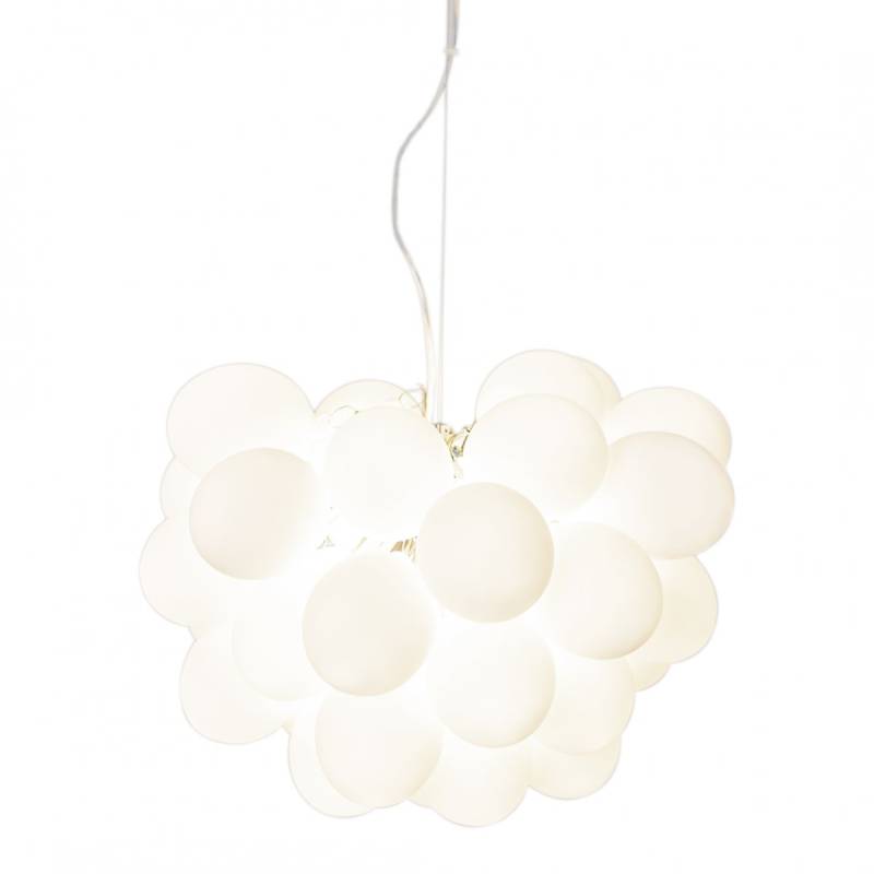 By Rydéns Gross Pendelleuchte Hängelampe 8 Flammig 50cm Weiß Matt B-Ware von By Rydéns