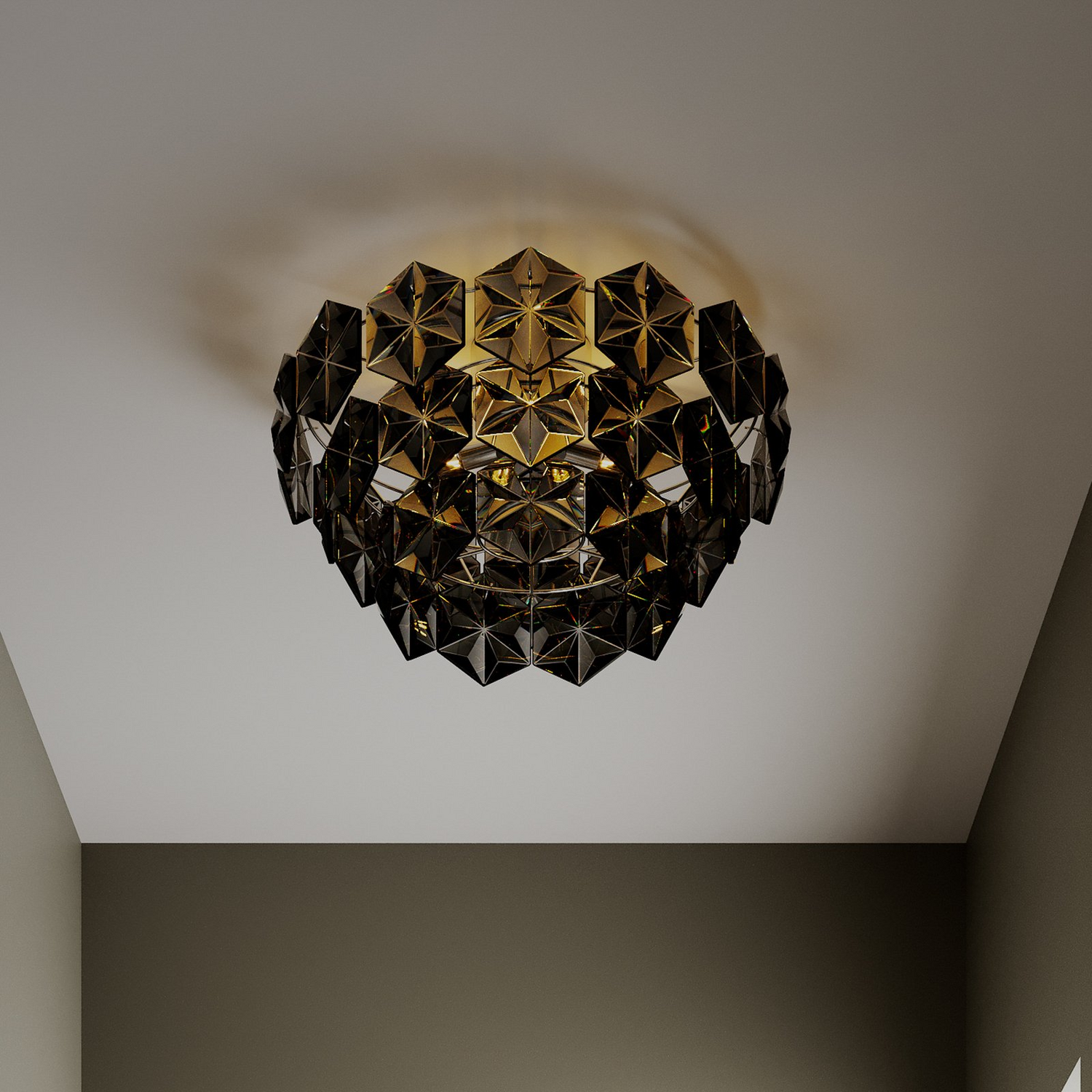 By Rydéns Monarque Deckenleuchte Deckenlampe Deckenlicht Leuchte Lampe Schwarz B-Ware By Rydéns Monarque Deckenleuchte Deckenlampe Deckenlicht Leuchte Lampe Schwarz B-Ware von By Rydéns