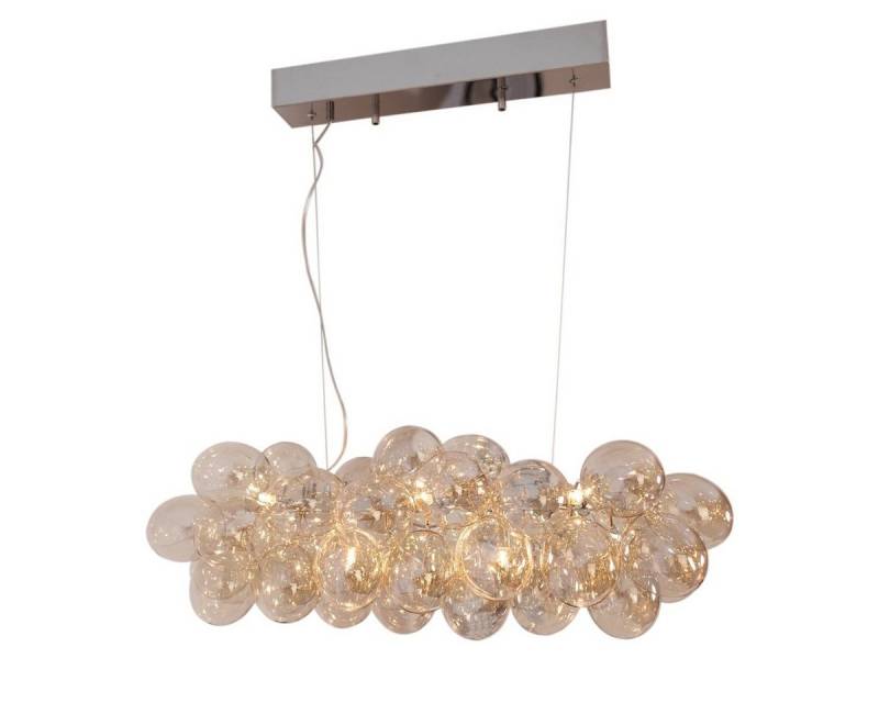 By Rydens Pendelleuchte Gross Bar, ohne Leuchtmittel, Amber/Rauchgrau von By Rydens