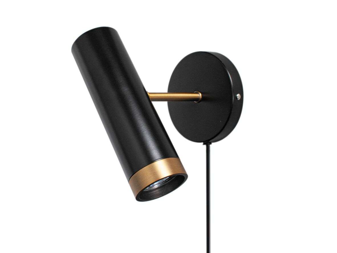 By Rydéns - Puls Wandleuchte Black/Brass By Rydéns von By Rydéns