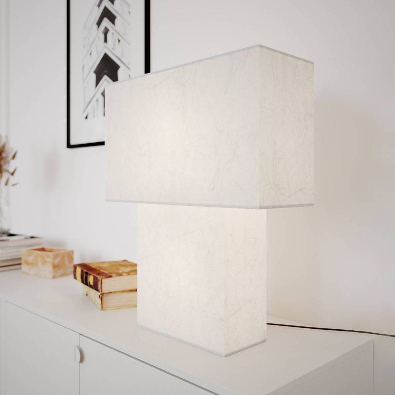 By Rydéns Tischleuchte iSquare, weiß, Höhe 50 cm By Rydéns Tischleuchte iSquare, weiß, Höhe 50 cm von By Rydéns