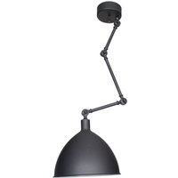 Deckenlampe verstellbar Gelenkarm H: max. 105 cm Schwarz E27 von By Rydéns