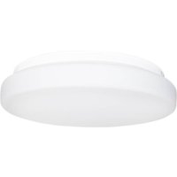 Deckenleuchte Badezimmer IP44 Ø 40 cm Weiß Metall Glas E27 von By Rydéns