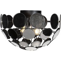 Deckenleuchte Spiegelglas Metall Ø 50 cm E27 3-flammig von By Rydéns