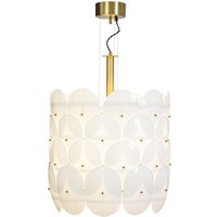 Hängelampe Glas Metall Ø 50 cm H: max. 120 cm E27 von By Rydéns