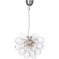 Hängeleuchte Glas Metall G9 50 cm breit H: max. 120 cm von By Rydéns