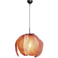 Hängeleuchte Stoff 80 cm breit H: max. 120 cm biegsam Rosa von By Rydéns