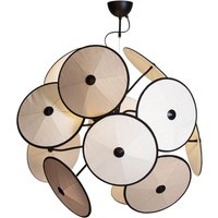 Hängeleuchte dekorativ Metall Stoff D: 83,5 cm 4x E14 von By Rydéns