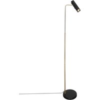Stehlampe Gold Schwarz 157 cm hoch GU10 verstellbar von By Rydéns