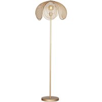Stehlampe Metall 160 cm in Gold matt E27 Modern Design von By Rydéns