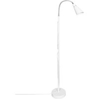 Stehleuchte Weiß Retro Design 140 cm klein aus Metall Stehleuchte Weiß Retro Design 140 cm klein aus Metall von By Rydéns