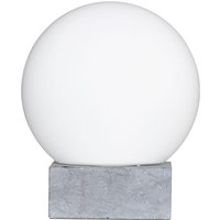 Tischleuchte Marmor Glas H: 35,5 cm Kugelschirm E27 von By Rydéns