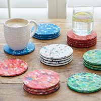 Set Mit 4 Runden Untersetzern Aus Recyceltem Kunststoff Umweltfreundliche Untersetzer Set Mit 4 Runden Untersetzern Aus Recyceltem Kunststoff Umweltfreundliche Untersetzer von PaperHighGifts