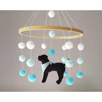 Golden Retriever Mobile, Labrador Hund Baby Hundeposter Kinderbett Nursery Decor, Geschenk von ByBabybloom