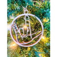 Ich Liebe Dich Ornament, Asl Asl I Love You Gebärdensprache Geschenk, Frage Ich Holz Zeichen von ByChelseaNicole