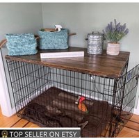 Premium Hundehütte Top | Eleganter Kisten-Beistelltisch Langlebige Haustiermöbel von ByChelseaNicole