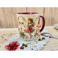 Bunte Tasse Kaffeebecher Wunderschön Bunt Bedruckt Keramik Weihnachtsfee Weihnachtstasse Weihnachten Weihnachtsgeschenk Tassen Bunte Tasse Kaffeebecher Wunderschön Bunt Bedruckt Keramik Weihnachtsfee Weihnachtstasse Weihnachten Weihnachtsgeschenk Tassen von ByClaudias