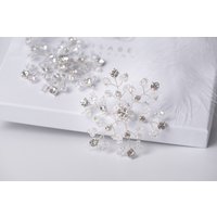 Schneeflocke - Preciosa Kristall Christbaumschmuck, Versilbert Winterdeko, Strass Weihnachtsgeschenk, Weihnachtsbaumschmuck von ByIsabelleDesign