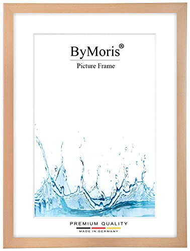 ByMoris Bilderrahmen nach Maß 17 x 22 cm in Buche mit Antireflex-Acrylglas, Poster Puzzle Portrait Foto Holz Rahmen ByMoris Bilderrahmen nach Maß 17 x 22 cm in Buche mit Antireflex-Acrylglas, Poster Puzzle Portrait Foto Holz Rahmen von ByMoris