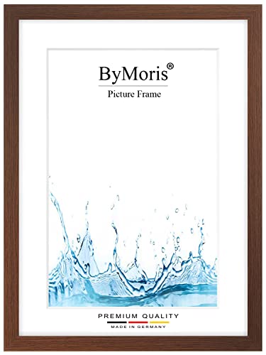ByMoris Bilderrahmen nach Maß 41 x 51 cm in Wenge mit Antireflex-Acrylglas, Poster Puzzle Portrait Foto Holz Rahmen ByMoris Bilderrahmen nach Maß 41 x 51 cm in Wenge mit Antireflex-Acrylglas, Poster Puzzle Portrait Foto Holz Rahmen von ByMoris