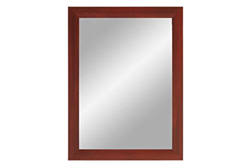 ByMoris Spiegelrahmen Rot gewischt 65x50 cm Wandspiegel Deko-Spiegel mit MDF-Holz Rahmen Modern Vintage alle Größen individuell Maß gefertigt 100% Made in Germany ByMoris Spiegelrahmen Rot gewischt 65x50 cm Wandspiegel Deko-Spiegel mit MDF-Holz Rahmen Modern Vintage alle Größen individuell Maß gefertigt 100% Made in Germany von ByMoris