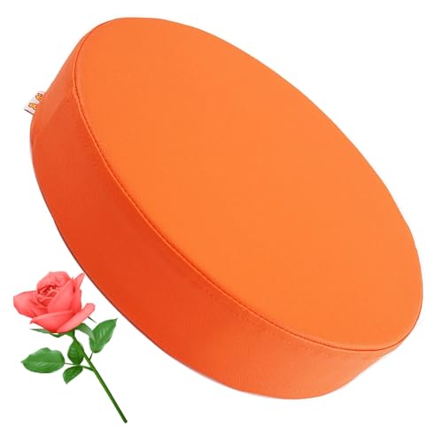 13/15/17/19 Zoll rundes Sitzkissen for Stuhl und Hocker, Schaumstoffkissen, rutschfest, weich und bequem, rundes Bürokissen, waschbar(A38,19x2in) von ByNGSDCC