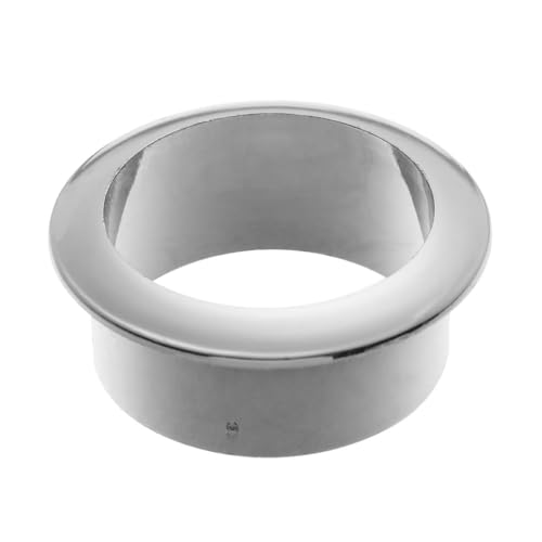 ByNGSDCC Tischdurchführung 5PCS 25-80MM Büro Schreibtisch Kabel Ösen Draht Loch Abdeckung Schreibtisch Tisch Kabel Verschluss Computer Schreibtisch Draht Rack Organizer(Silver,35mm) von ByNGSDCC