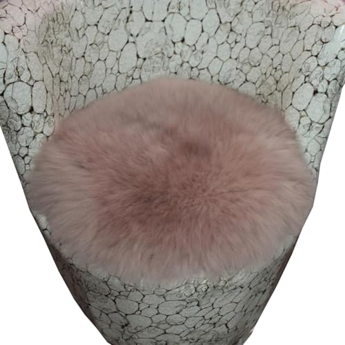 Sitzpolsterkissen, Kissen aus Plüsch, rutschfeste Schnalle, Esszimmerstuhlpolster, weiches Sitzkissen for Hocker/Garten/Drinnen/Draußen/Zuhause(Color 5,18x18in(45x45cm)) von ByNGSDCC