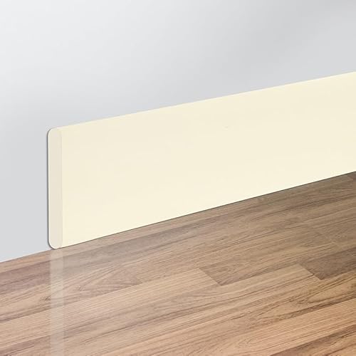 Tapeten, 2M wasserdichtes Gehäuse, selbstklebende Sockelleiste, 3D-Wandaufkleber, verdickte Antikollisions-Dekorations-Ecklinie(Beige) von ByNGSDCC