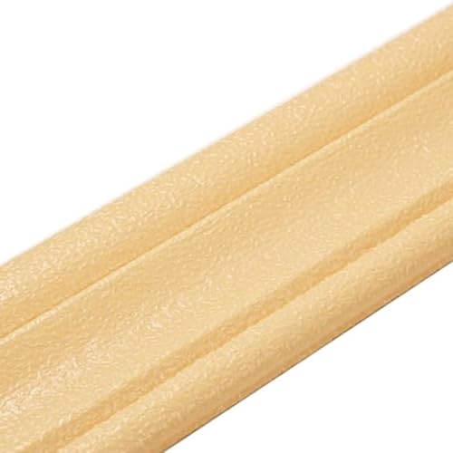 Tapeten, 3D-Wanddekorlinie Sockelleiste Selbstklebende wasserdichte Bodenplatte Tapete Wohnzimmer Dekoration Wandaufkleber(Cream) von ByNGSDCC