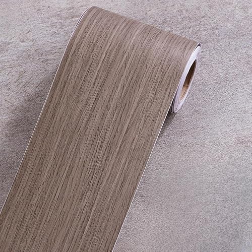 Tapeten, Holzmaserung Türrahmen Rand Flicken Loch selbstklebende Lochabdeckung Holztürrahmen(BJHMW,20" x 500") von ByNGSDCC