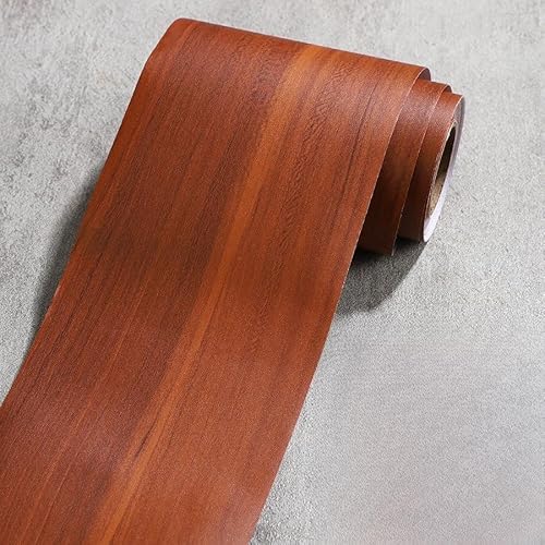 Tapeten, Holzmaserung Türrahmen Rand Flicken Loch selbstklebende Lochabdeckung Holztürrahmen(GBDM,10" x 500") von ByNGSDCC