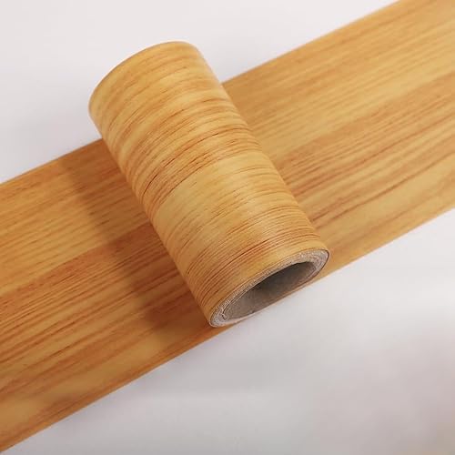 Tapeten, Holzmaserung Türrahmen Rand Flicken Loch selbstklebende Lochabdeckung Holztürrahmen(QHPM,40" x 500") von ByNGSDCC
