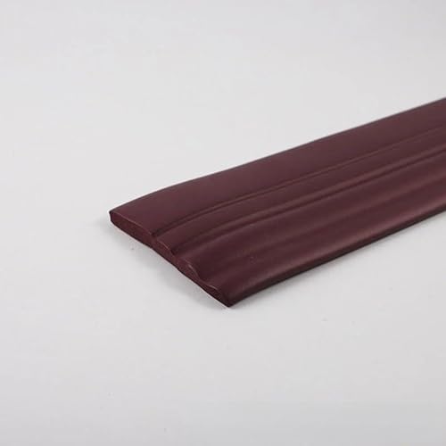 Tapeten, Wandverkleidung Boden Ecke Linie Sockelleiste Grenze Selbstklebende Fußleiste Wandaufkleber Wohnzimmer Dekoration(Wine Red) von ByNGSDCC