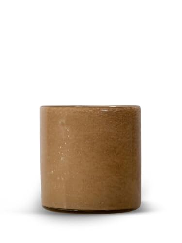 ByON Calore M Kerzenhalter – Handmade Laterne aus dickem Glas in klassischem Beige – Multifunktional als Vase, Licht- oder Schalenhalter – Einzigartiges Design, 15 x 15 x 15 cm, 5280600203 ByON Calore M Kerzenhalter – Handmade Laterne aus dickem Glas in klassischem Beige – Multifunktional als Vase, Licht- oder Schalenhalter – Einzigartiges Design, 15 x 15 x 15 cm, 5280600203 von ByON