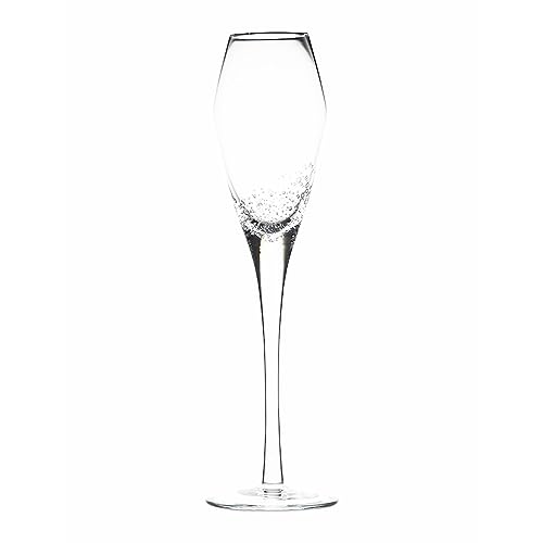 ByOn Sektglas Champagne Bubbles aus Glas mit einem Volumen von 0,24L, 5281600300 von ByOn