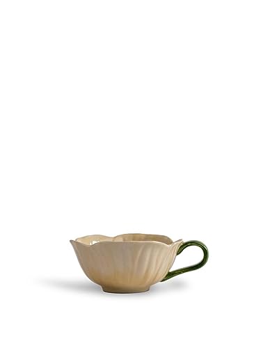 ByOn Teetasse Cup Poppy in Blumenform aus Steingut in der Farbe Beige, 0,22L, 5283908003 von ByOn